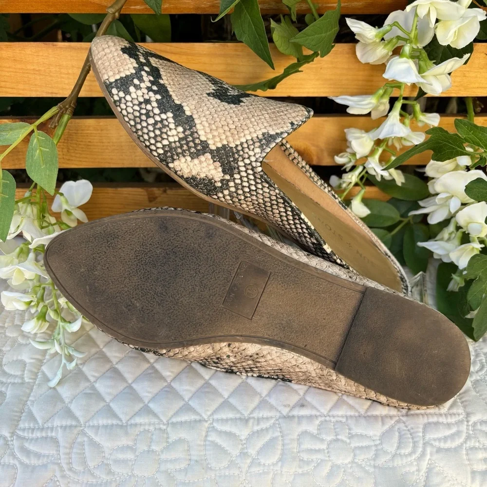Sun +‎ Stone Beige and Black Patterned Loafers